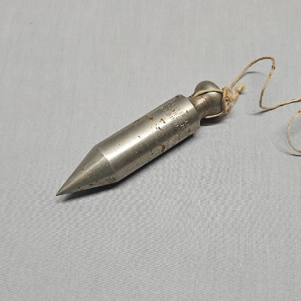 Vintage Millers Falls 3 1/2"  5oz. Plumb Bob